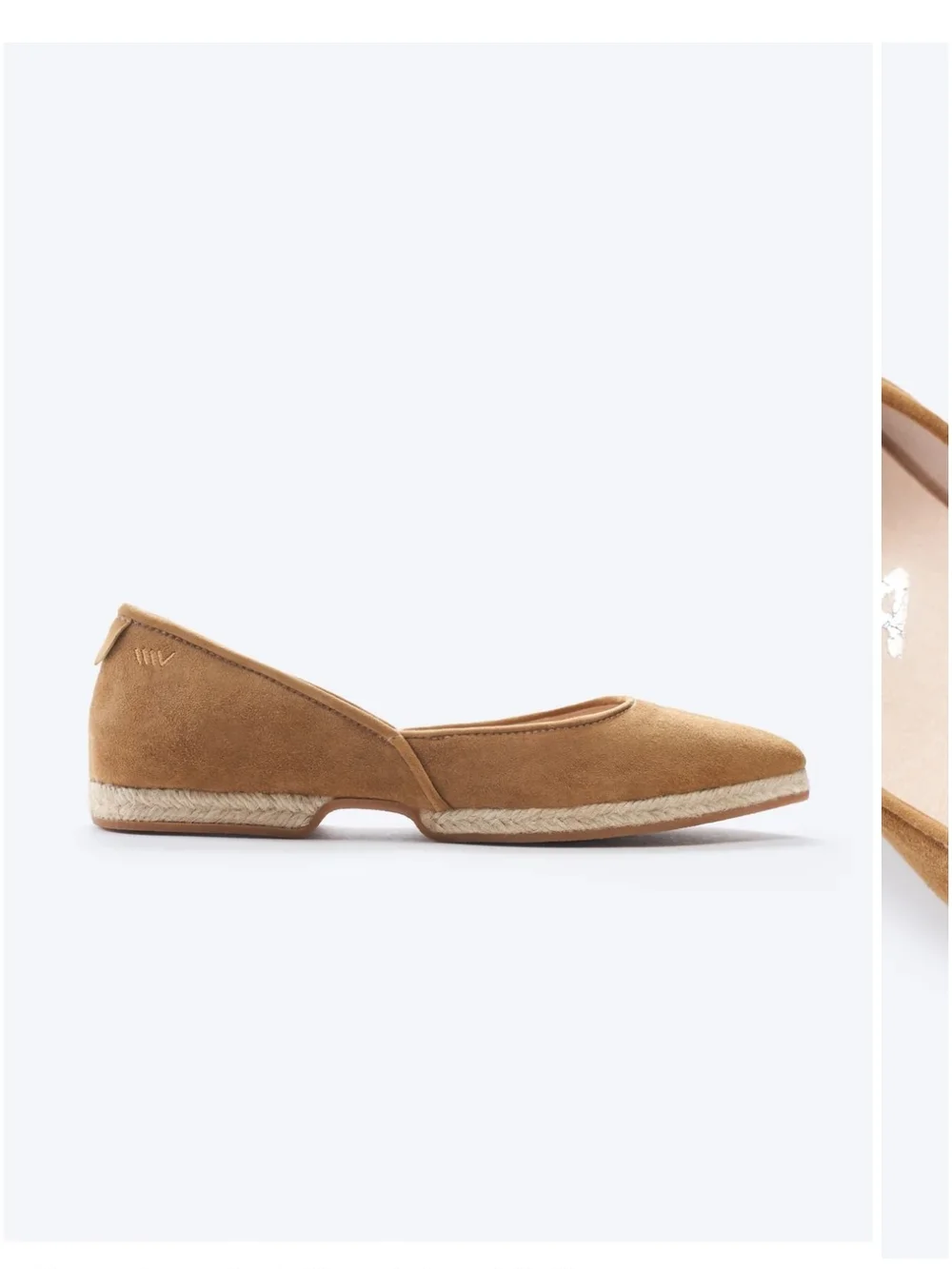 Viscata Barcelona Women's Tan Suede Espadrille Flats